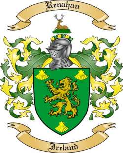 Renahan Family Crest from Ireland4