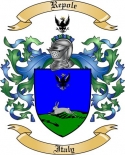 Repole Family Crest from Italy
