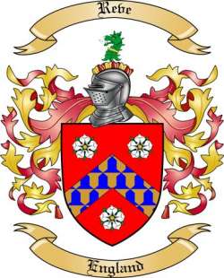 Reve Family Crest from England2