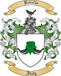 Revello Family Crest from Italy