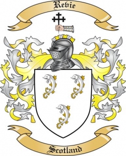 Revie Family Crest from Scotland