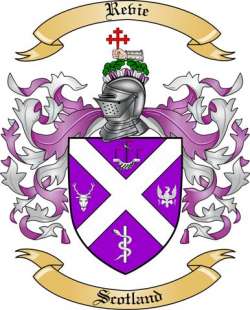 Revie Family Crest from Scotland2