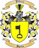 Ribera Family Crest from Spain2