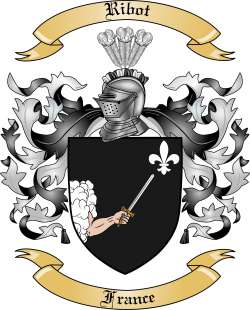 Ribot Family Crest from France