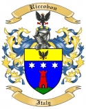 Riccobon Family Crest from Italy