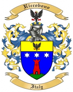 Riccobono Family Crest from Italy
