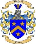 Richard Family Crest from France