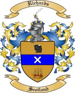 Richards Family Crest from Scotland