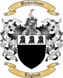 Richardson Family Crest from England