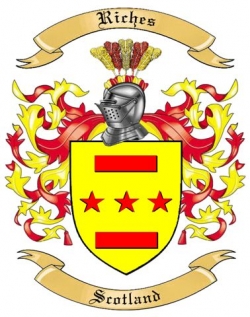 Riches Family Crest from Scotland