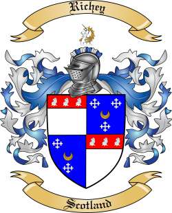 Richey Family Crest from Scotland