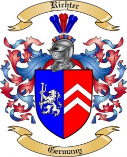 Richter Family Crest from Germany