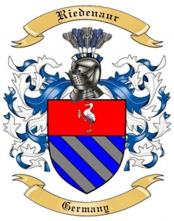 Riedenaur Family Crest from Germany