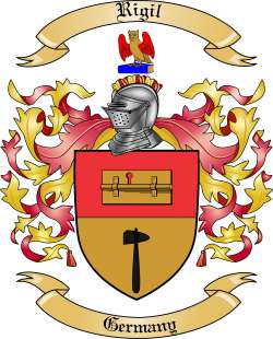 Rigil Family Crest from Germany