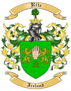 Rile Family Crest from Ireland