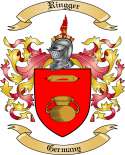 Ringger Family Crest from Germany