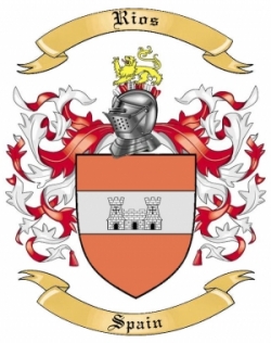 Rios Family Crest from Spain