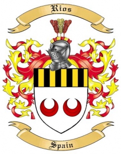 Rios Family Crest from Spain2