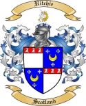 Ritchie Family Crest from Scotland