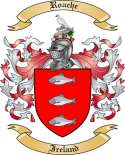 Roache Family Crest from Ireland