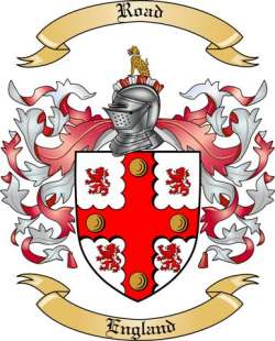 Road Family Crest from England