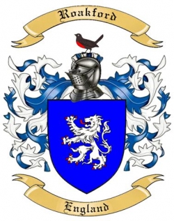 Roakford Family Crest from England