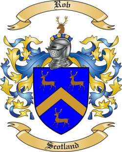 Rob Family Crest from Scotland2