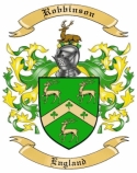Robbinson Family Crest from England