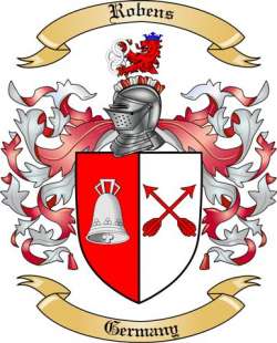 Robens Family Crest from Germany