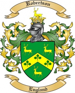 Robertson Family Crest from England