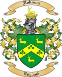 Robeson Family Crest from England