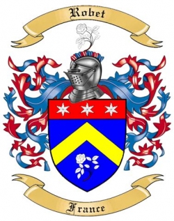 Robet Family Crest from France