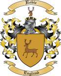 Robie Family Crest from England