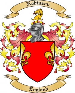 Robinson Family Crest from England2