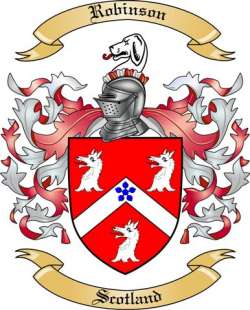 Robinson Family Crest from Scotland