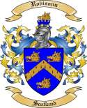 Robisonn Family Crest from Scotland