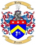 Roby Family Crest from France