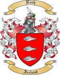 Roch Family Crest from Ireland