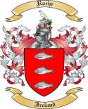 Roche Family Crest from Ireland