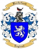 Rocheford Family Crest from England