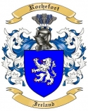 Rochefort Family Crest from Ireland