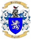 Rochford Family Crest from England