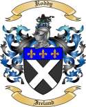 Roddy Family Crest from Ireland