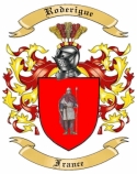 Roderigue Family Crest from France