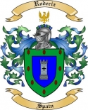Roderiz Family Crest from Spain