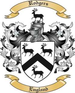 Rodgers Family Crest from England2
