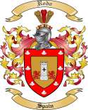 Rodo Family Crest from Spain