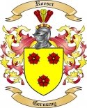 Roeser Family Crest from Germany2