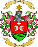 Roetheli Family Crest from Germany
