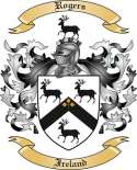 Rogers Family Crest from Ireland